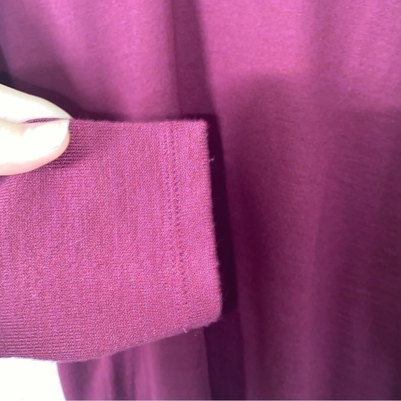 White House Black Market Purple Oversized Sweater - Picture 3 of 5